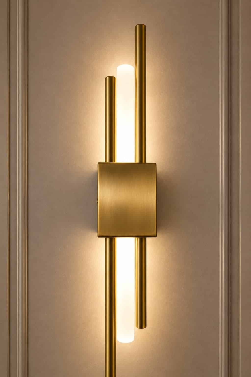 14.jpg Modern Gold LED Wall Sconce – Luxury Dual Tube Wall Light - Image 1