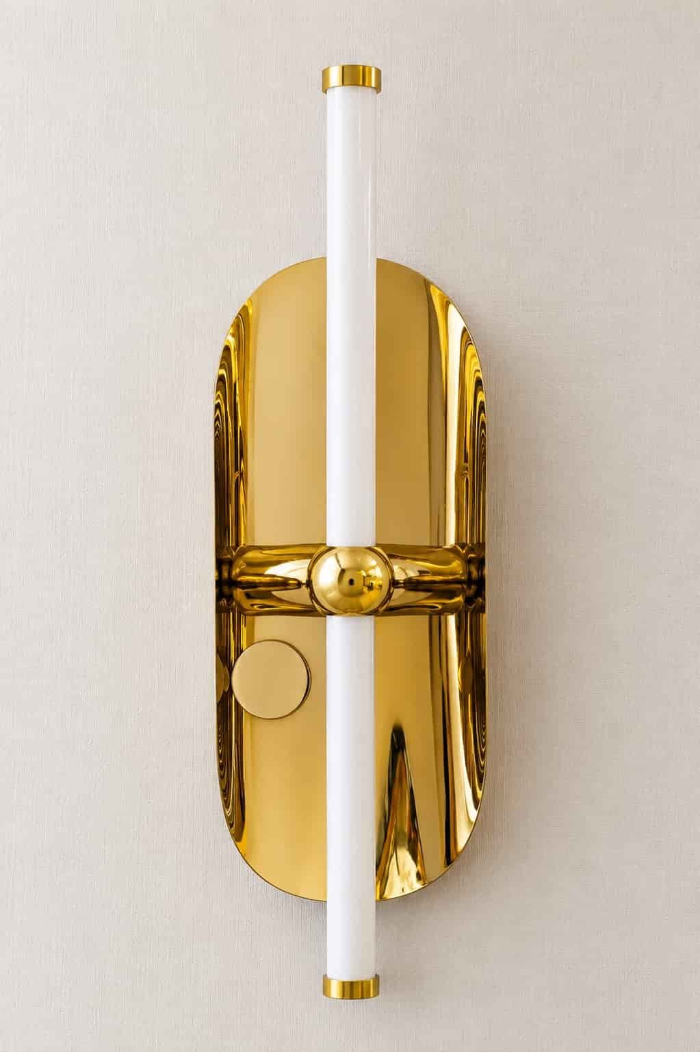 50.jpg Modern Linear LED Wall Light – Gold Finish Decorative Sconce - Image 1